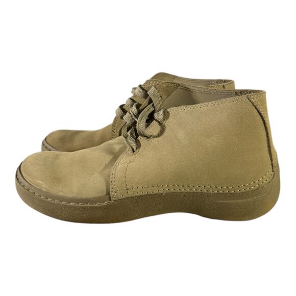 Crocs Hi Cruiser Men’s Chukka Brown Tan Suede Boots Size 9 Lace Up - Picture 4 of 8